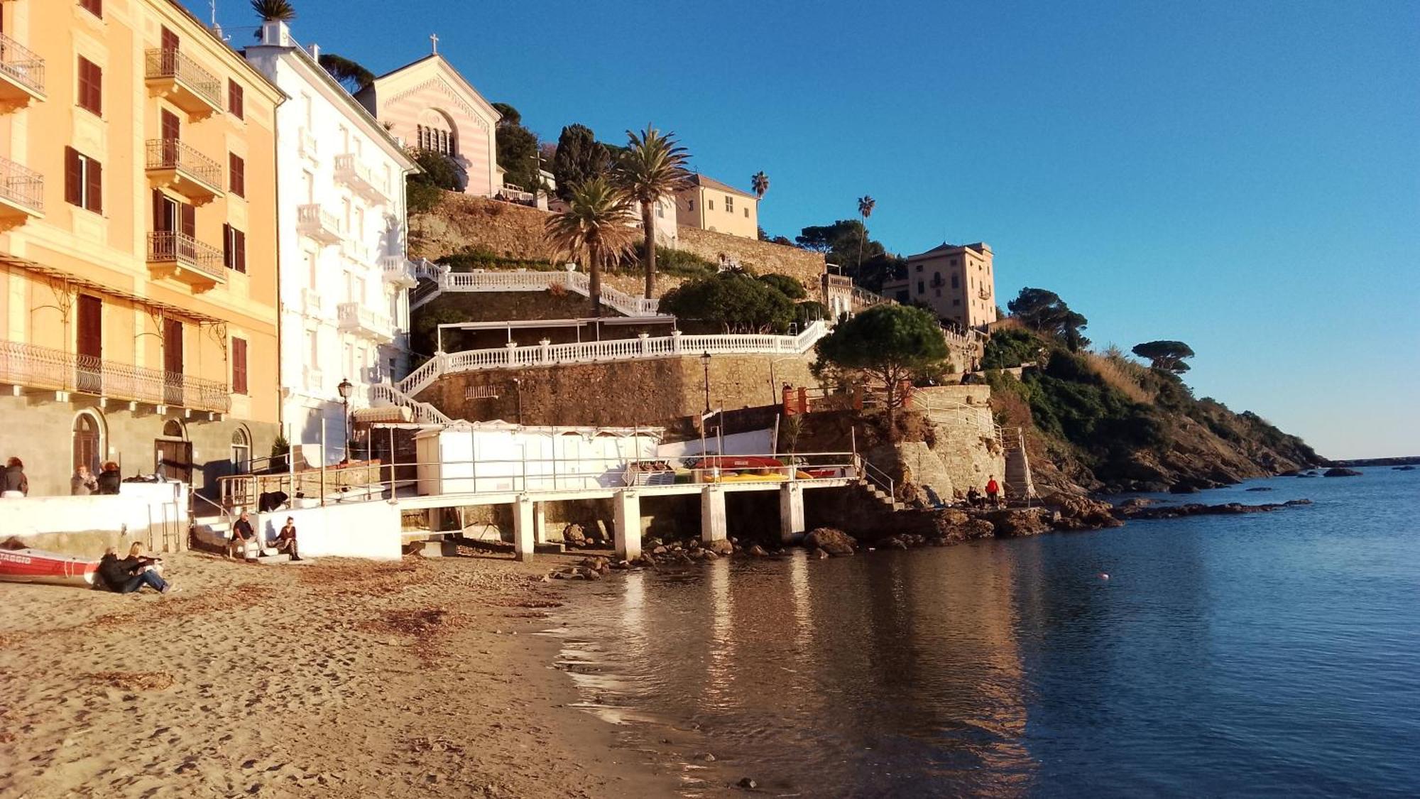 Hotel Miramare Lavagna Esterno foto